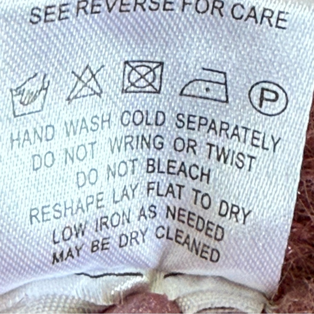 Miracle Rust Open-Front Cardigan Size Small - image 8